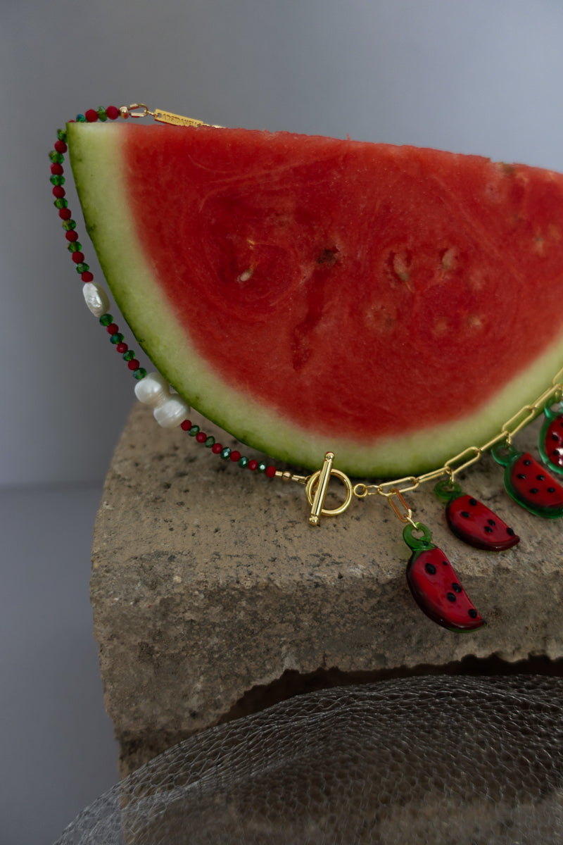 I Like It Watermelon Necklace