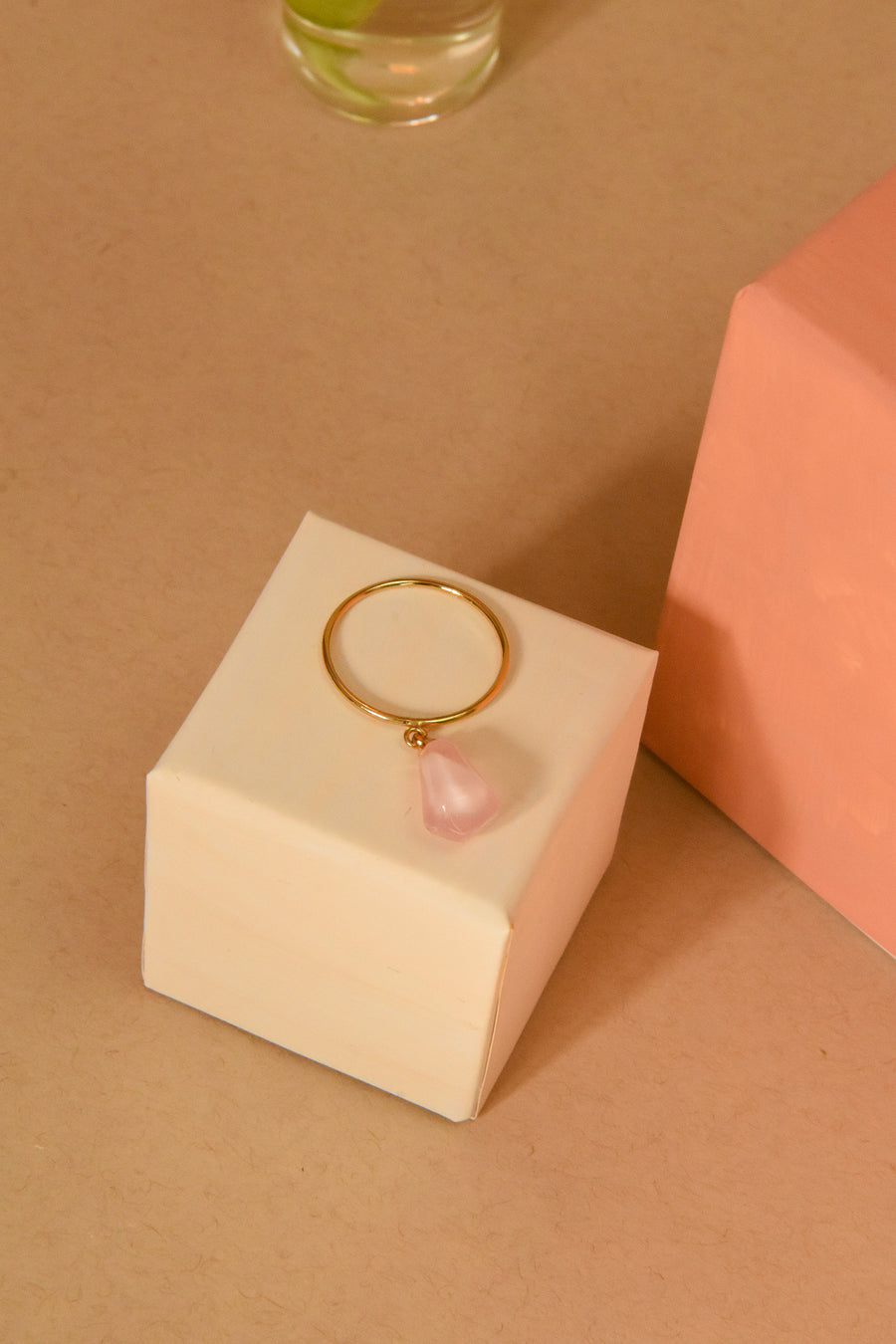 POMEGRANATE SEED Ring - Pink