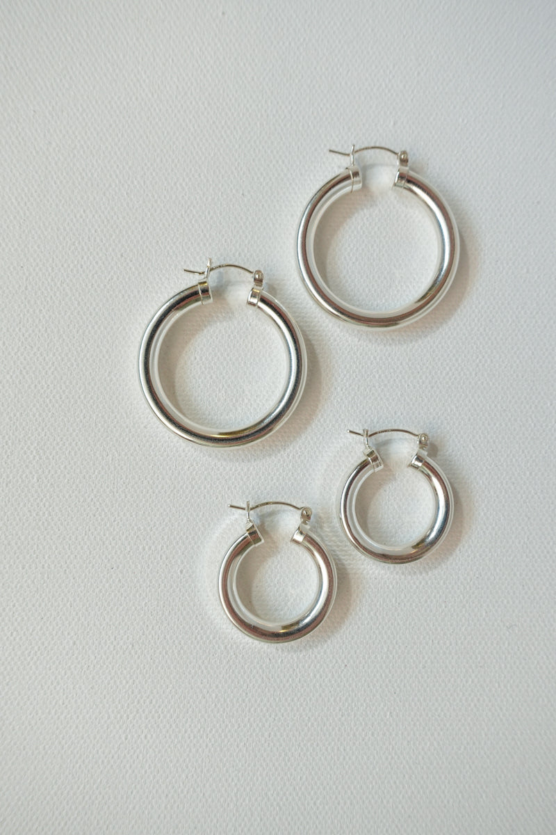 ♡HOOPEY♡  Chrome Hearts Silver Star Earring Hoop - SRM – SHENGLI ROAD