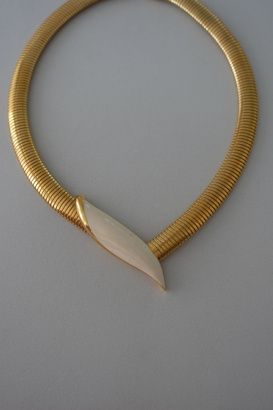 Vintage Monet Snake Chunky Necklace
