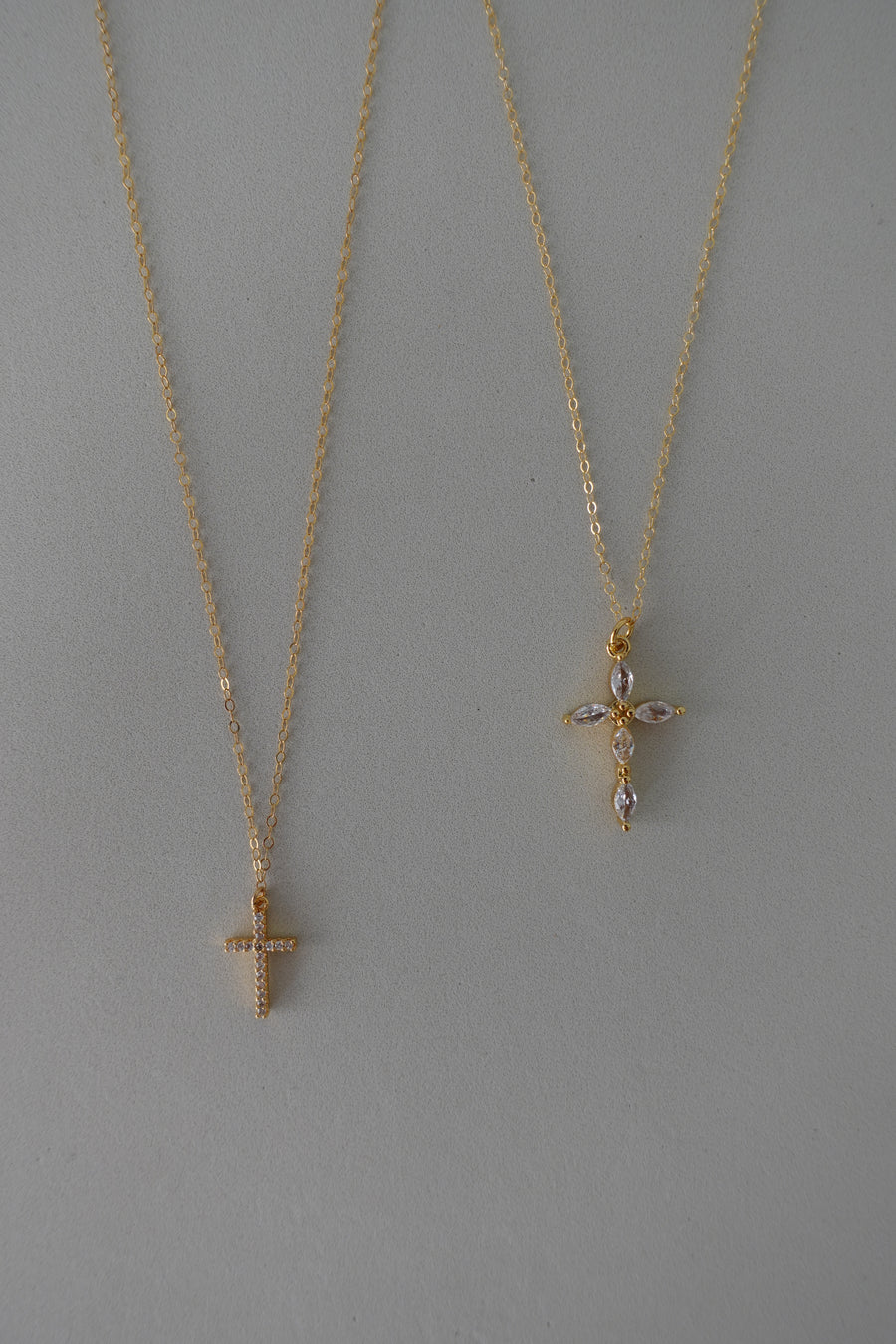 Mini Cross Necklace
