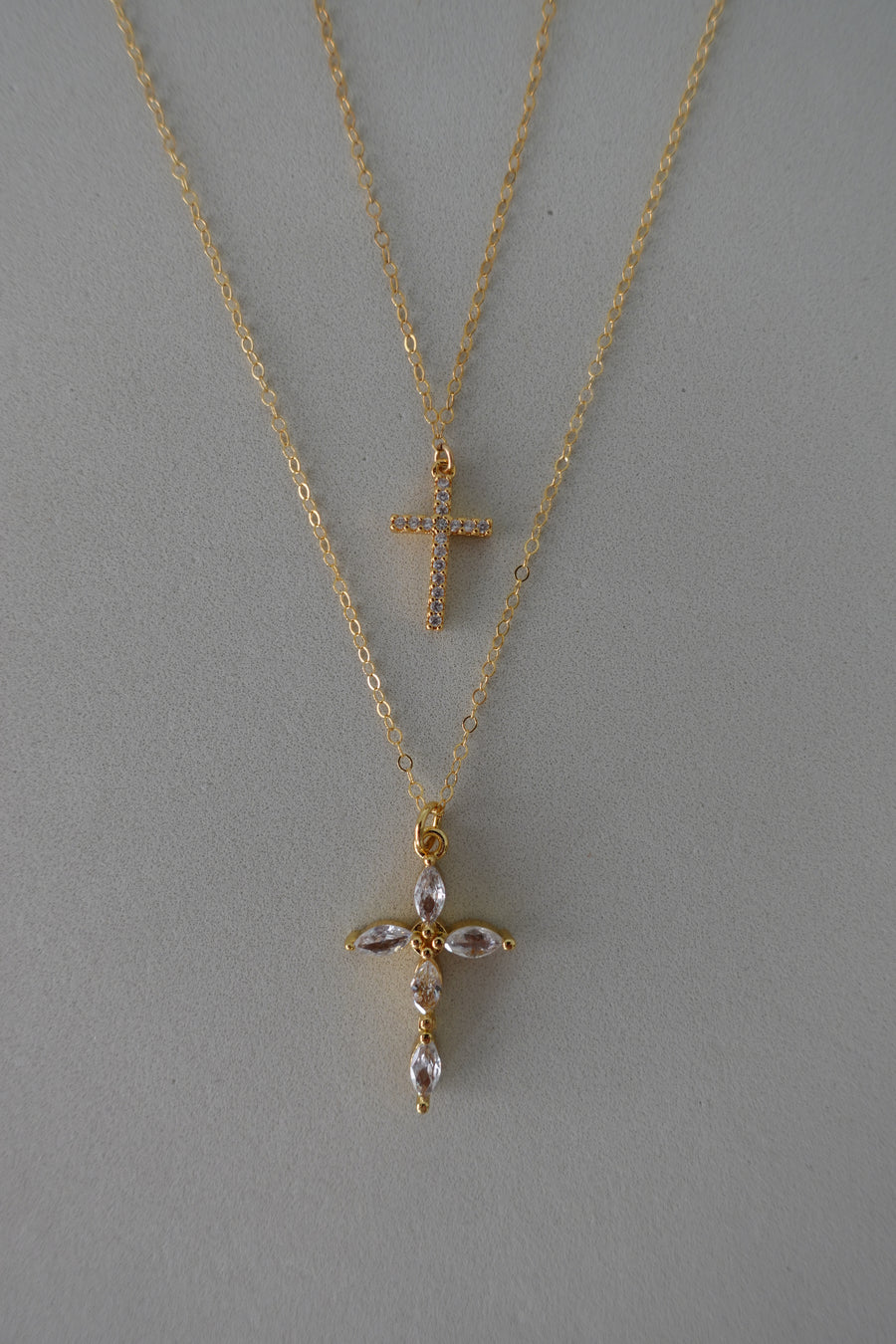 Mini Cross Necklace