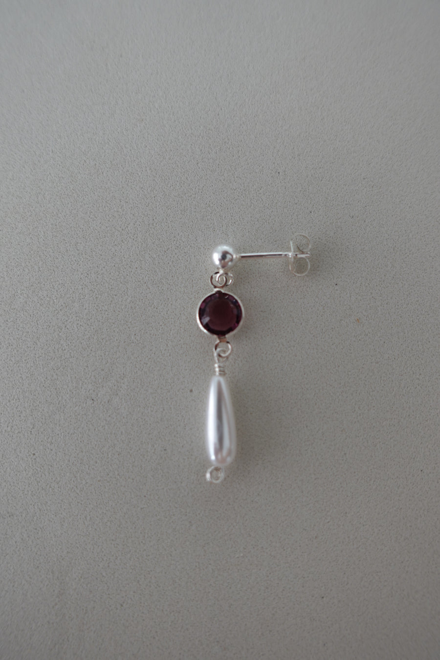 Stud Drop Earrings