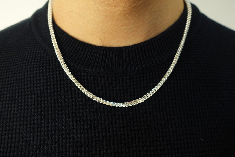 Franco Silver Chain