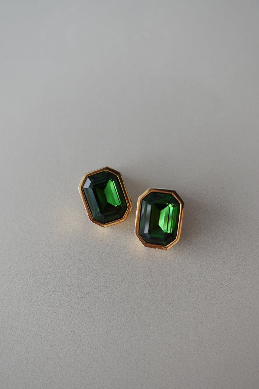 Dior Emerald Clip-on Earrings