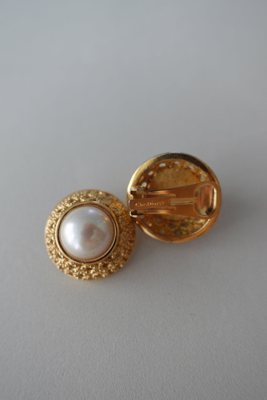Dior Pearl Clip-on Earrings