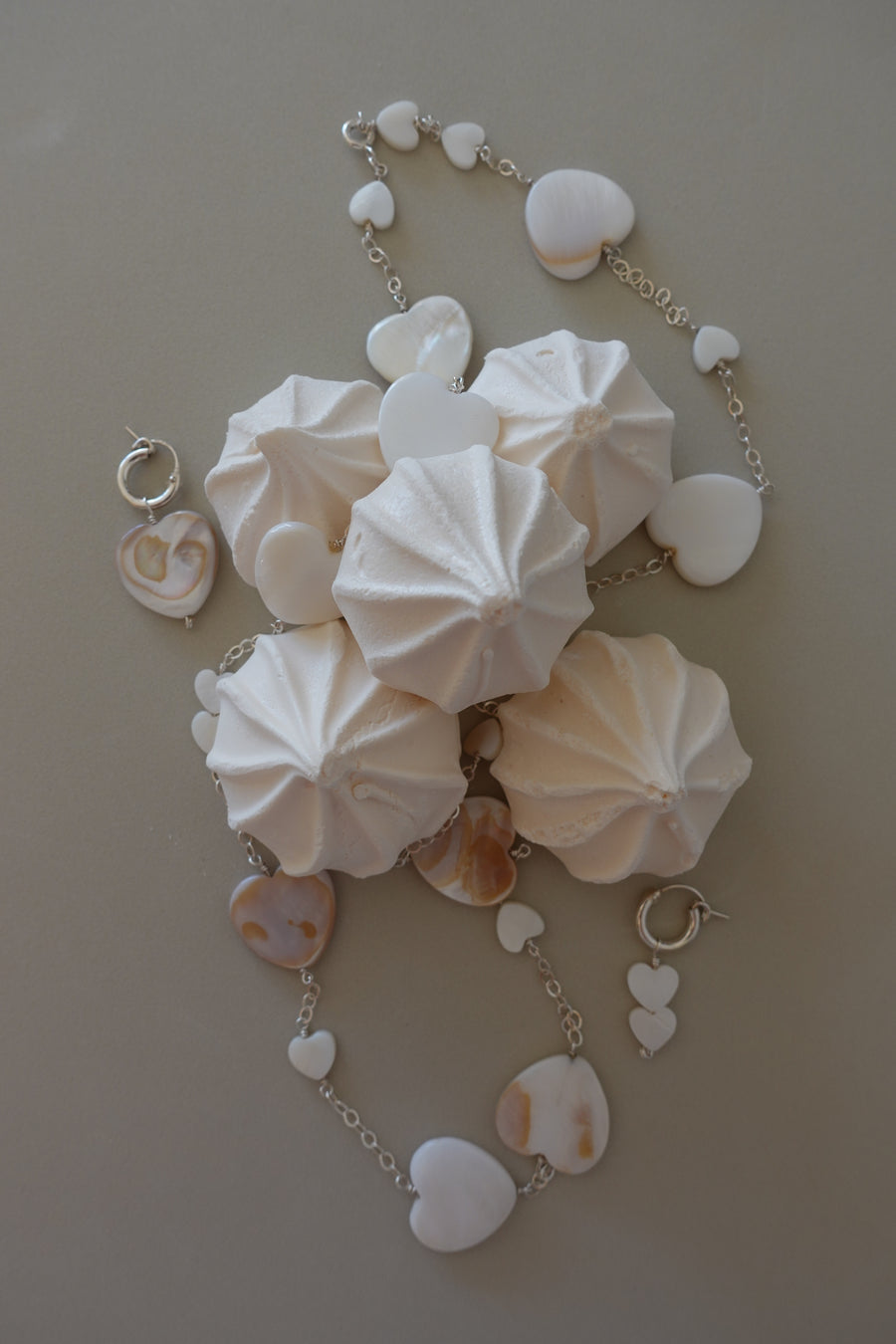 Mother-of-Pearl Heart Necklace