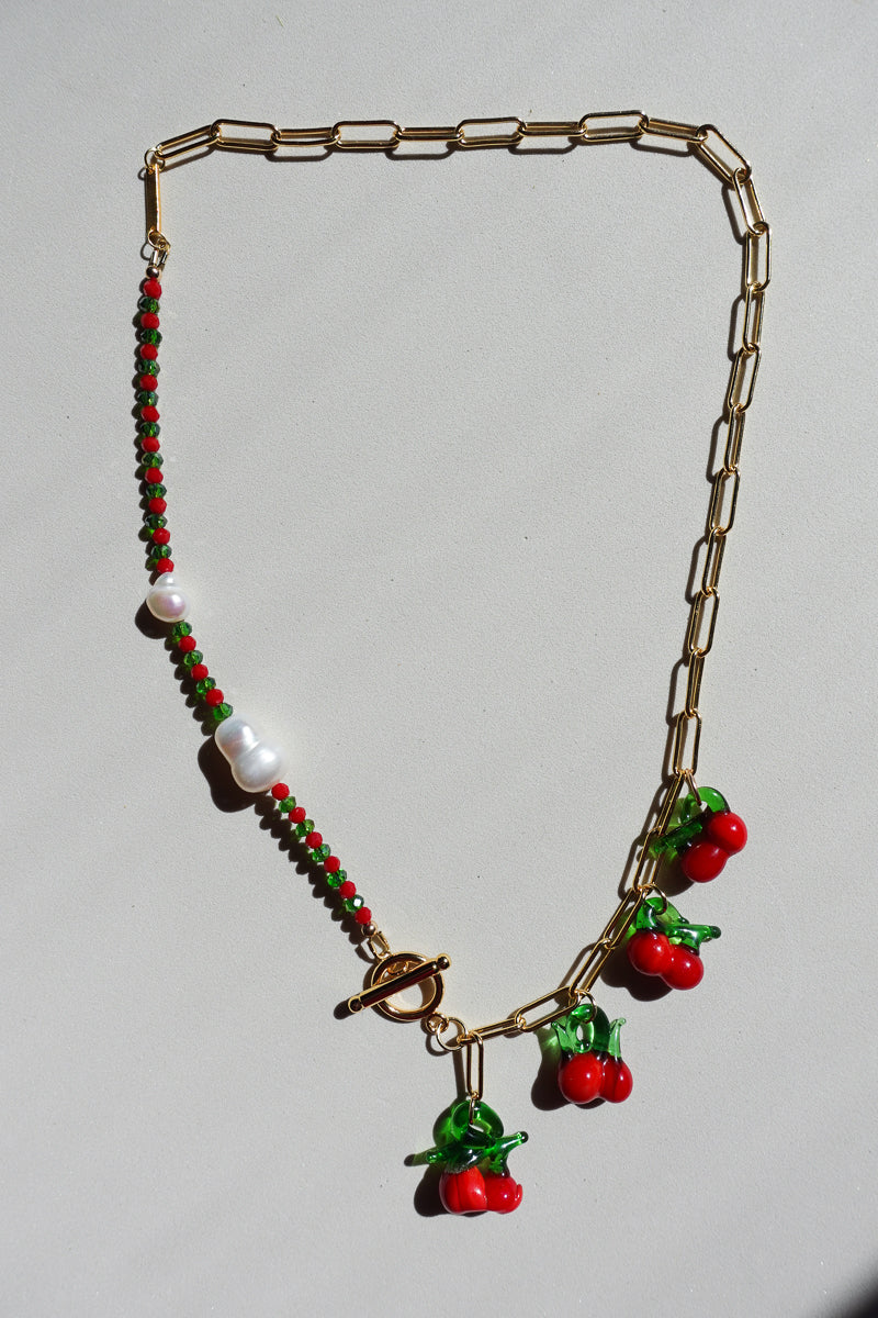 I Like It Cherry Necklace