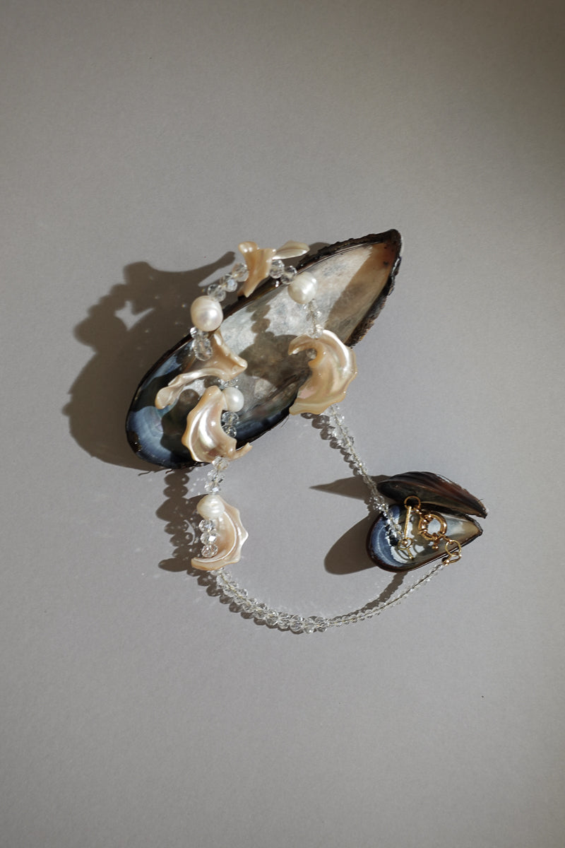 Crystal Shell Necklace