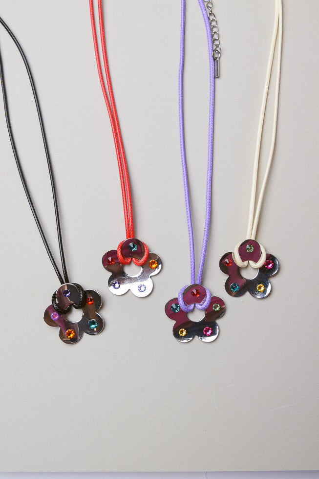Daisy Rainbow Necklace