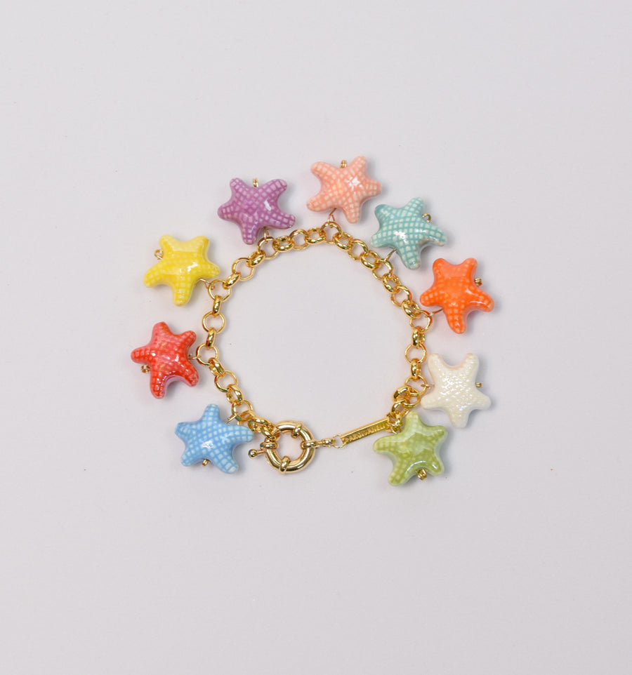 Rainbow Starfish Bracelet
