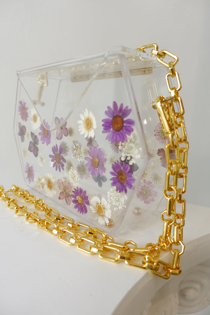 FORGET ME NOT II Handbag With Gold Chain