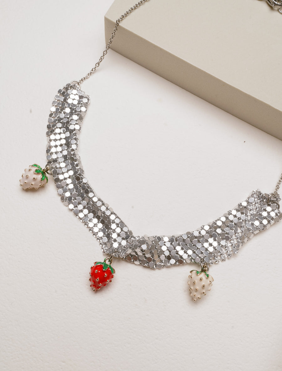 Strawberry Shine Necklace