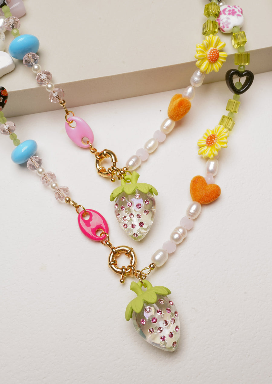 Sweet Strawberry Necklace