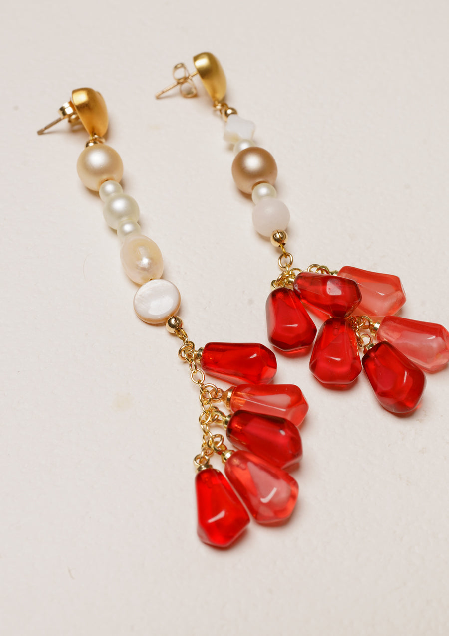 Sweet Pomegranate Earrings