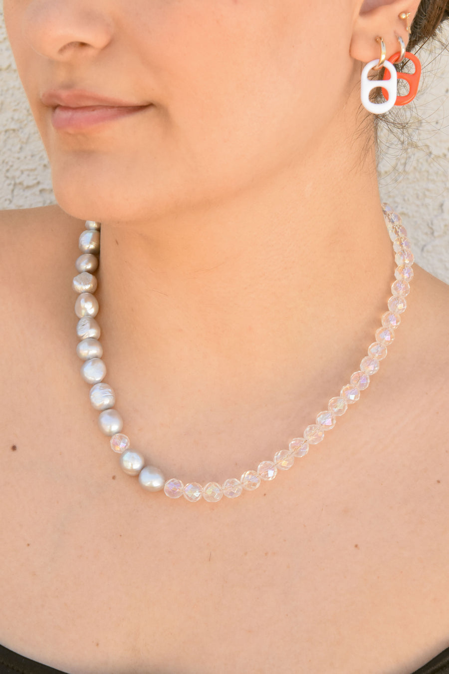 PEARLY CRYSTAL Necklace
